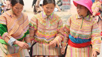 Sonntagsmarkt in Bac Ha Lao Cai