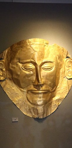 Mykene Agamemnon Maske Museum Athen