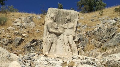 Arsameia Relief des Herakles 