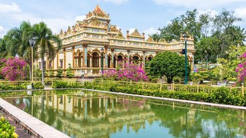 Vinh Tranh Pagode My Tho Mekong Delta