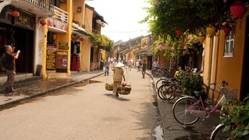 Straßenszene Hoi An