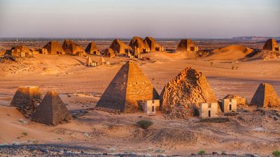 Pyramiden von Meroe Nordsudan - das Reich der nubischen Pharaonen