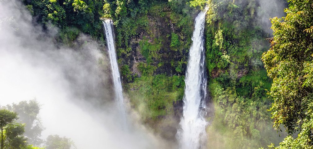 Tad Fane Wasserfall Bolavenplateau