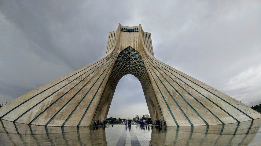 Teheran Architektur im Iran