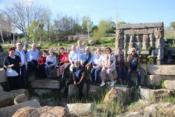 hethitisches Quellenheiligtum, Abenteuer Archäologie, Gruppe in Eflatun Pinar