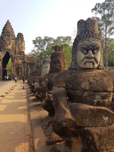 Angkor Thom. Einer der beeindruckenden Tempel in den Anlagen um Siem Reap in Kambodscha