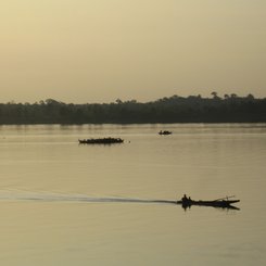 Se San Fluss einer der Nebenflüsse des Mekong in der Provinz Ratanakiri