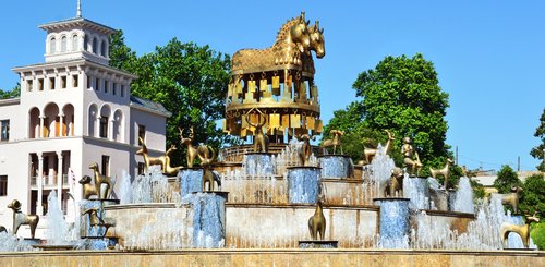 Kolchisbrunnen in Kutaisi