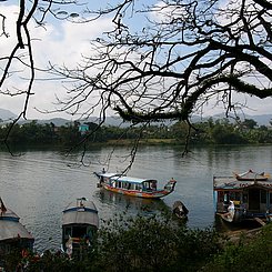 Hue Parfumfluss in Zentralvietnam