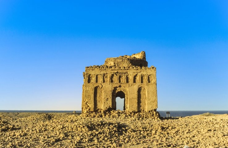 UNESCO Welterbe  - das Handelszentrum des Sutanats Hormus QALHAT  Mausoleum Bibi Maryam