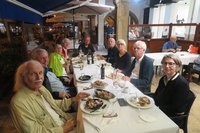 gemeinsames Abendessen in San Vicente de la Barquera