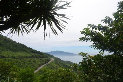 Hai Van Pass Blick auf Danang Hai Van Pass Blick auf Danang