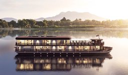 Heritage Line Anouvong Anouvong erstes Boutiqueschiff von Heritage Line in Laos am oberen Mekong