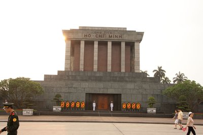 Hanoi Ho Chi Minh Mausoleum in Vietnam