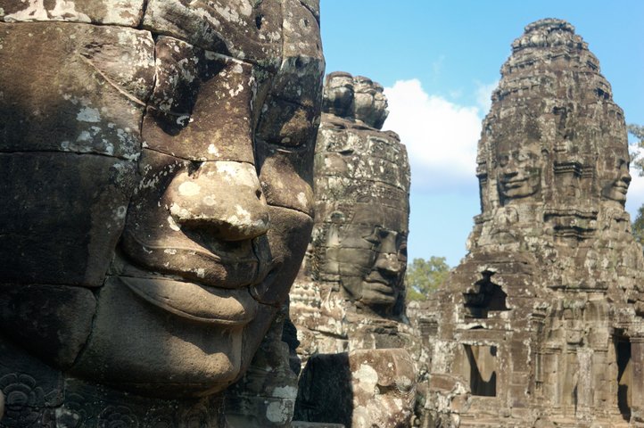 Bayon Angkor Thom Kambodscha