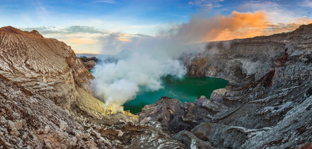 Java Vulkanlandschaft Ijenkrater Java Vulkanlandschaft Ijenkrater