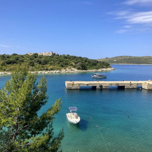 Porto Palermo Albanien Festung von Ali Pasha