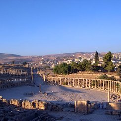 Jerash Gerasa Jordanien