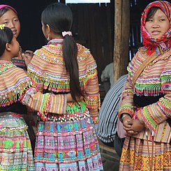 Sonntagsmarkt Bac Ha Vietnamreise in den Norden nach Sapa