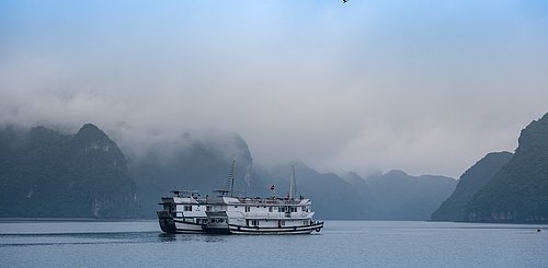 Halongbucht Vietnam Indochina