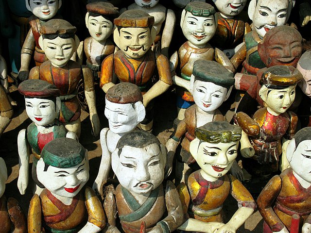 Puppen Hanoi Vietnam Puppen Hanoi Vietnam