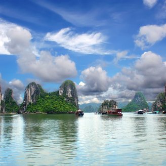 Halong Bucht Vietnam