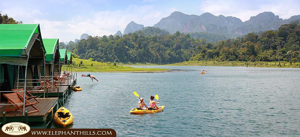 Aktivitäten im Rainforest Camp am Cheow Larn Lake Aktivitäten im Rainforest Camp am Cheow Larn Lake