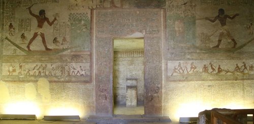 Felsengräber von Beni-Hassa südlich von Al Minya