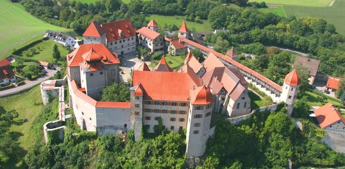 mittelalterliche Burg Harburg (copyright Kulturstiftung Schloss Harburg)