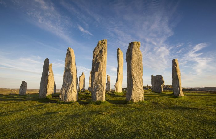 Calanais Standing Stones Schottland Isle of Lewis äußere Hebriden