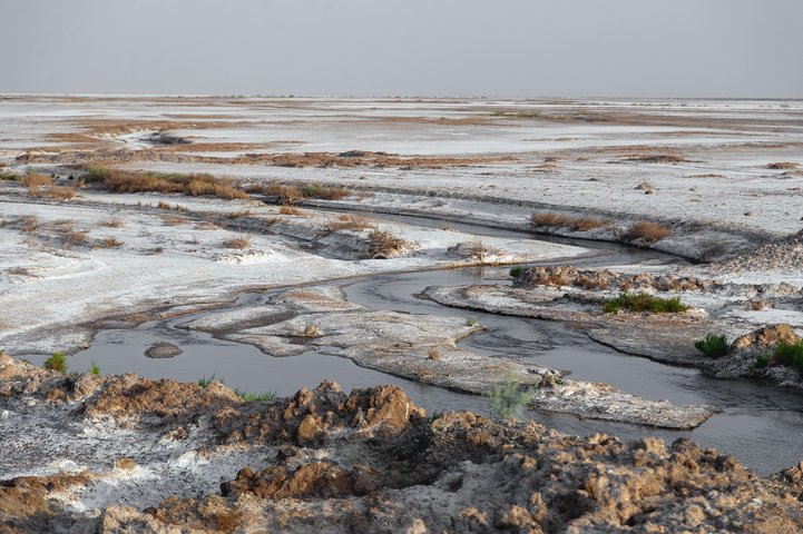 Salzwüste im Iran