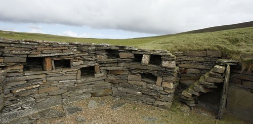 Midhowe Broch Rousey Orkney © VisitScotland / Paul Tomkins