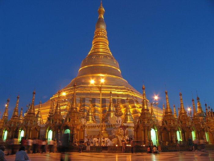 Yangon Myanmar Shwedagon Pagode