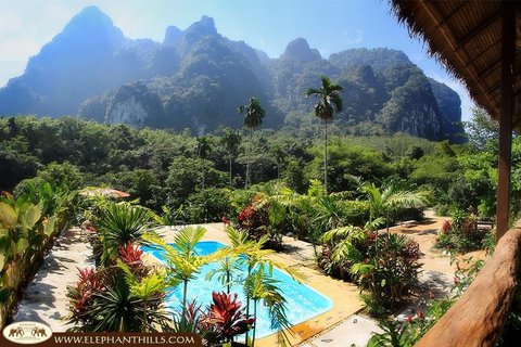 Elephant Camp im Khao Sok Nationalpark Glamping in Thailand