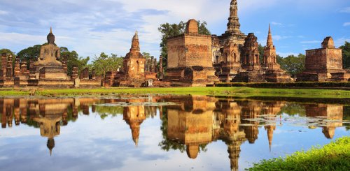 Sukhothai Historischer Park Thailand