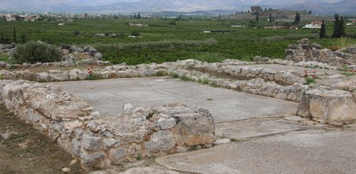 Tiryns Festung