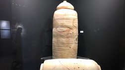 Krüge der Qumranschriftrollen im Nationalmuseum Amman Krüge der Qumranschriftrollen im Nationalmuseum Amman