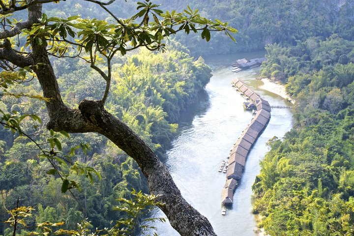 River Kwai Jungle Rafts Hotel Kanchanaburi - Erlebnis Zentralthailand!