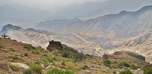 Hejaz Berge bei Taif