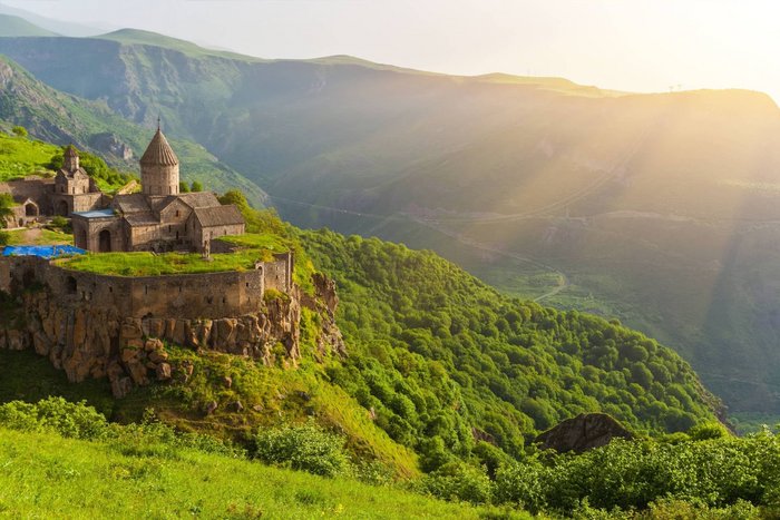 Armenien Tatev Kloster in spektakulärer Lage