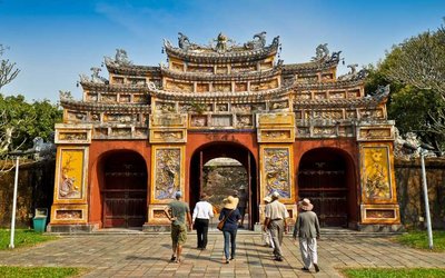 Hien Lam Pavillon Zitadelle Hue UNESCO Welterbe