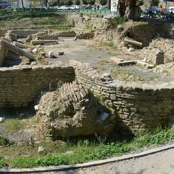 Paläochristliche Basilika in Elbesan